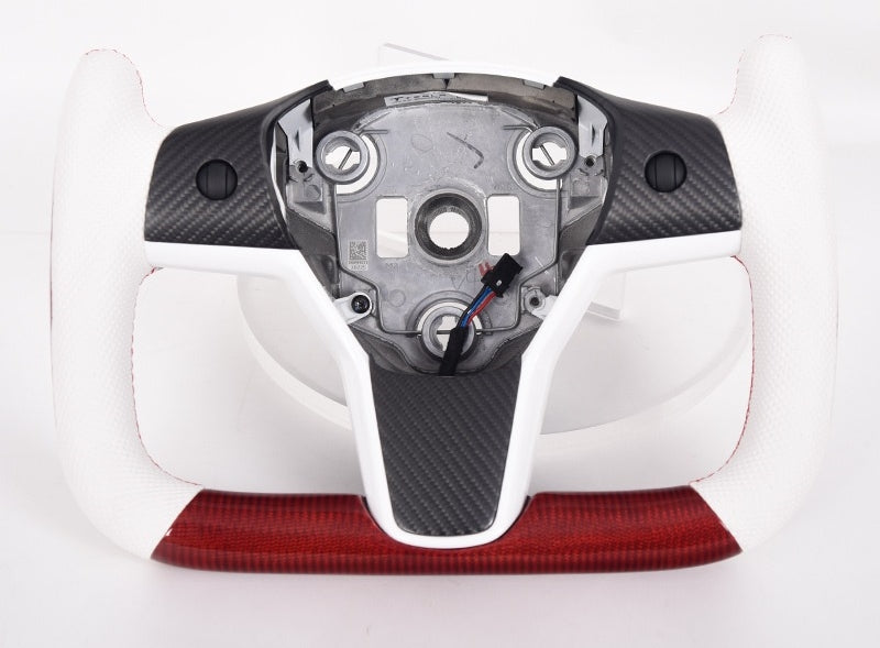 Tesla Model 3/Y Custom Yoke Carbon Fiber Steering Wheel