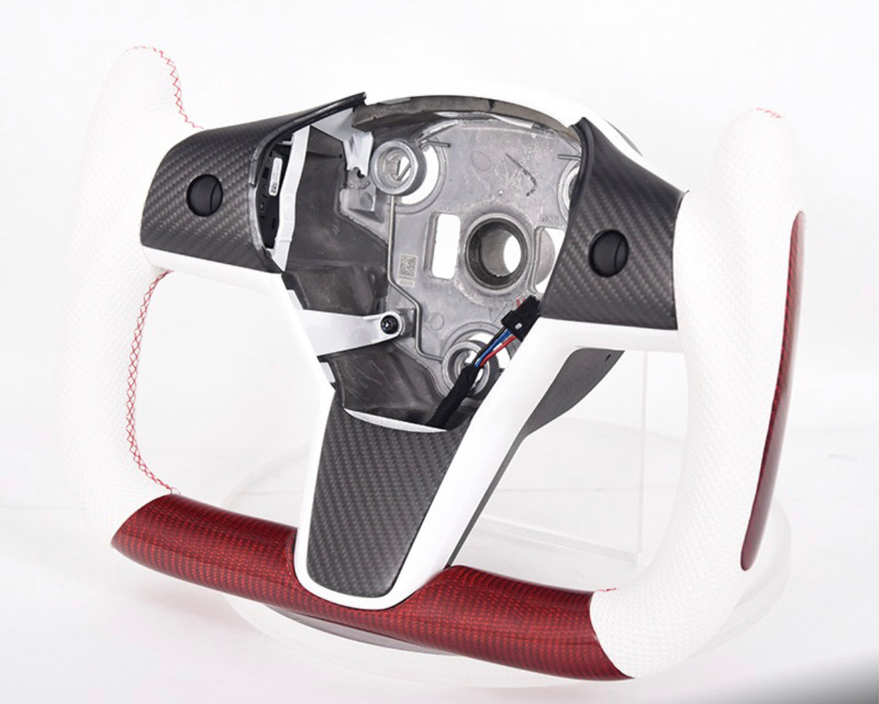 Tesla Model 3/Y Custom Yoke Carbon Fiber Steering Wheel
