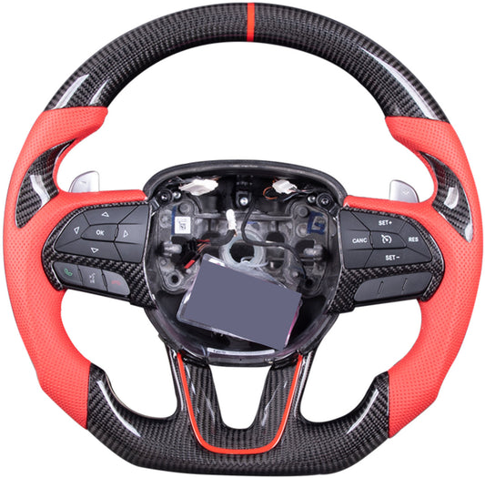 Dodge Charger/Challenger Carbon Fiber Steering Wheel