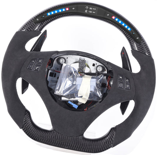 Carbon Fiber with Auto LED Steering Wheel for BMW e92